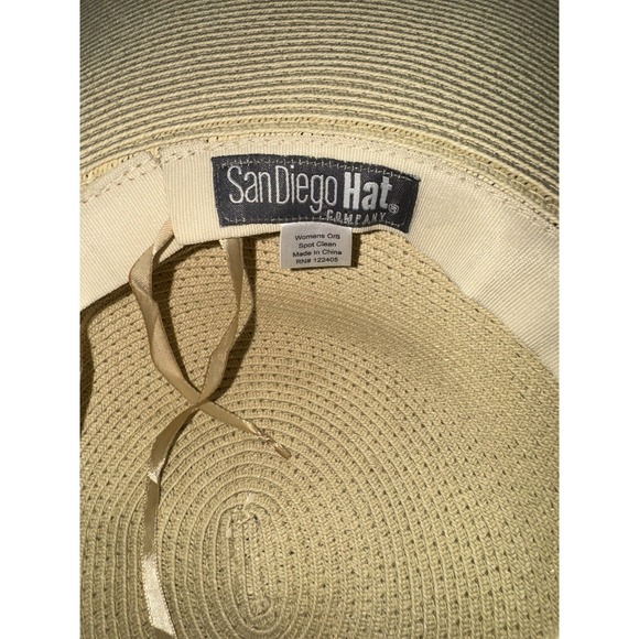 San Diego Hat Company Wide Brim Summer Sun Beach Women's One Size Set of 2 - Picture 3 of 3